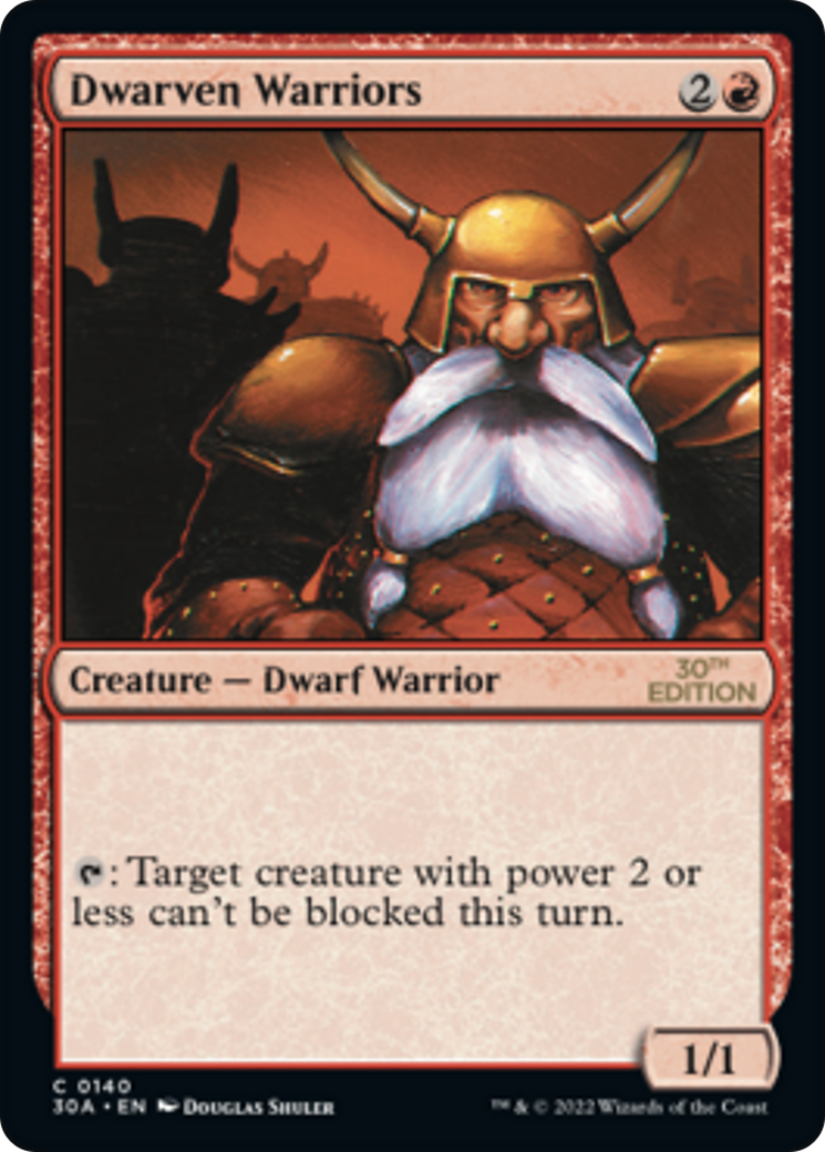 Dwarven Warriors (Modern Frame)