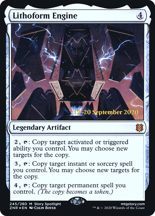 Lithoform Engine (245) (Prerelease) - Foil