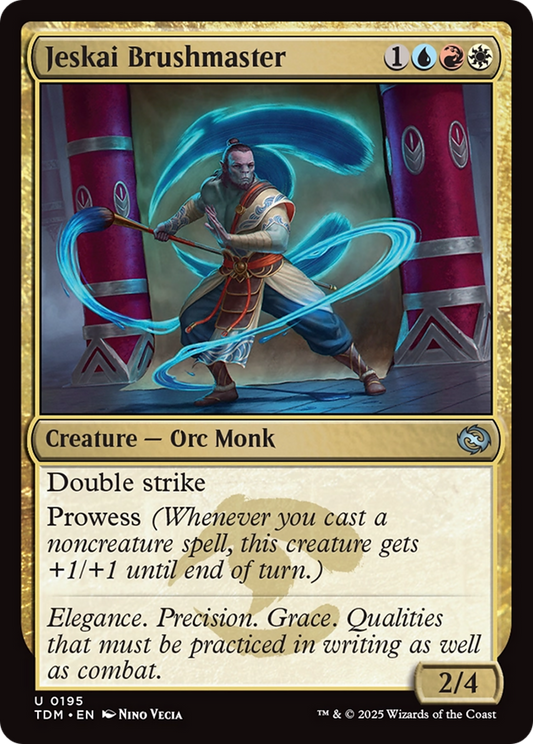 Jeskai Brushmaster - Foil