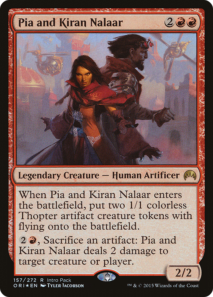 Pia and Kiran Nalaar (157) (Intro Pack) - Foil