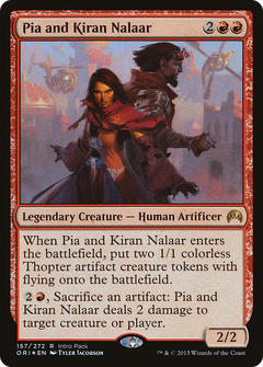 Pia and Kiran Nalaar (157) (Intro Pack) - Foil
