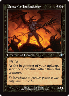Demonic Taskmaster (0377) (Retro Frame) - Foil