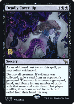 Deadly Cover-Up (0083) (Prerelease) - Foil
