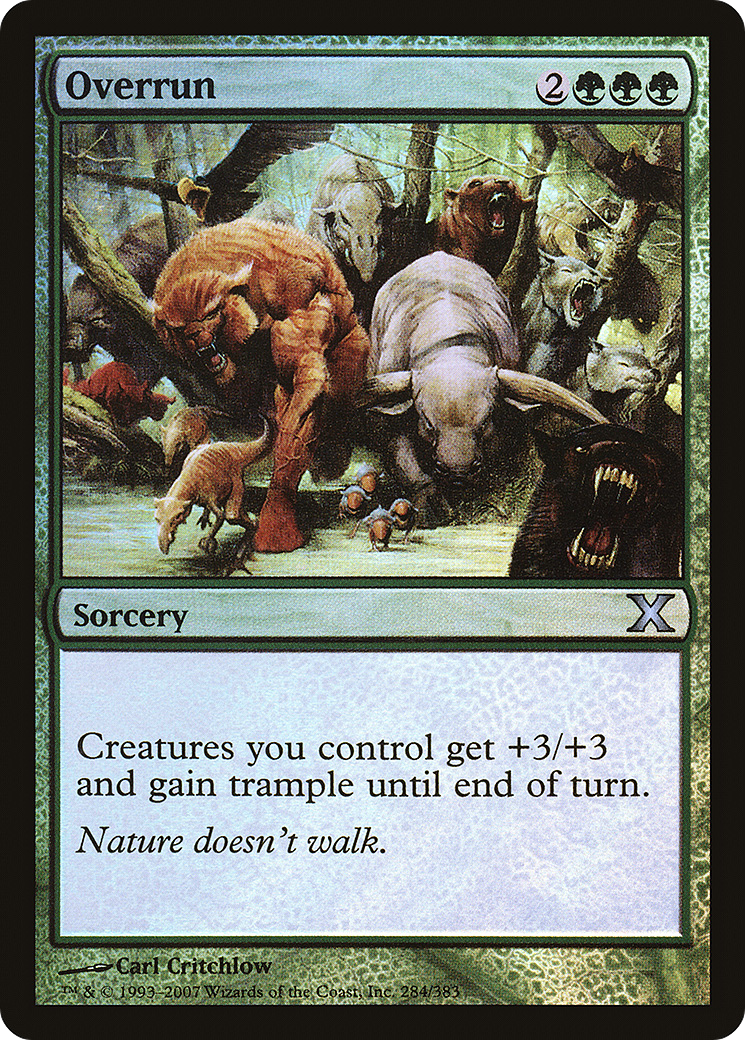 Overrun - Foil