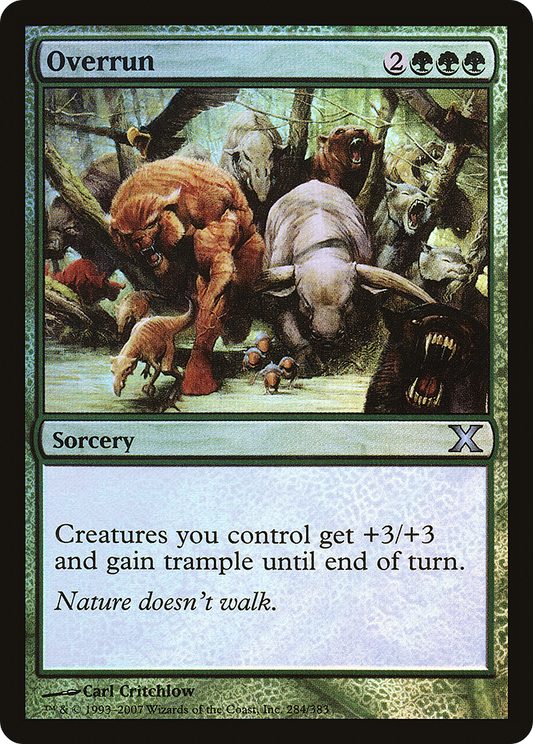 Overrun - Foil