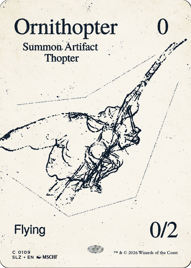 Ornithopter (0109) (Showcase) (SLZ)