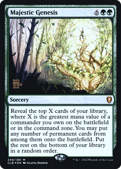 Majestic Genesis (240) (Prerelease) - Foil