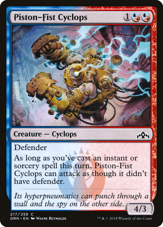 Piston-Fist Cyclops - Foil