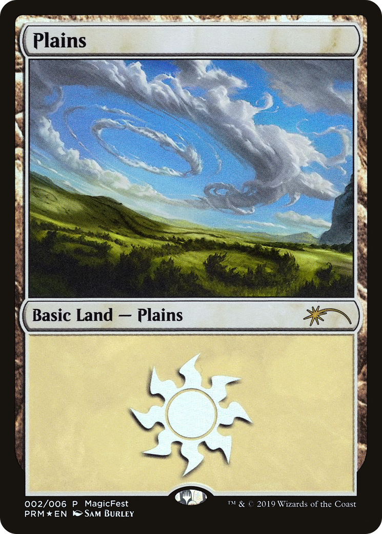 Plains (002) (MagicFest) - Foil