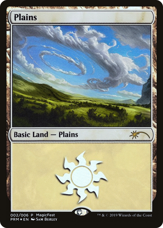 Plains (002) (MagicFest) - Foil