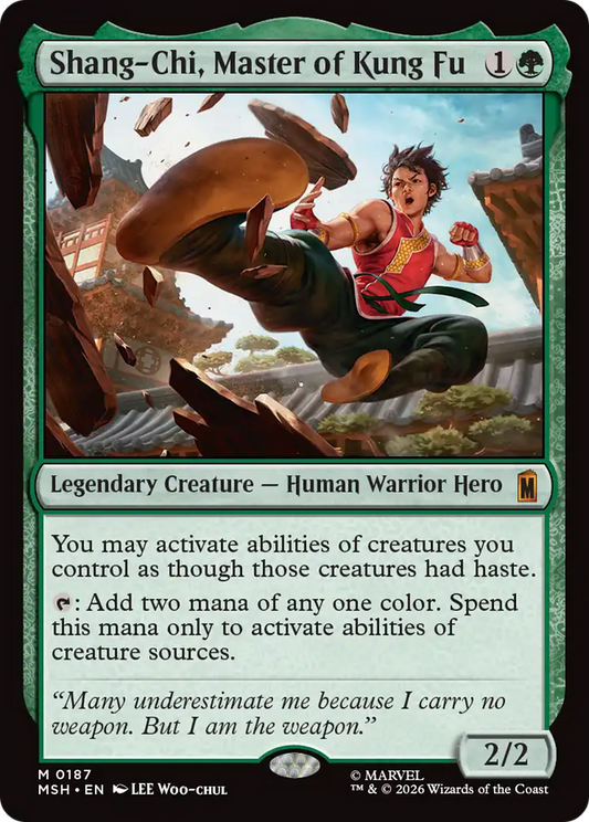 Shang-Chi, Master of Kung Fu (MSH) - Foil