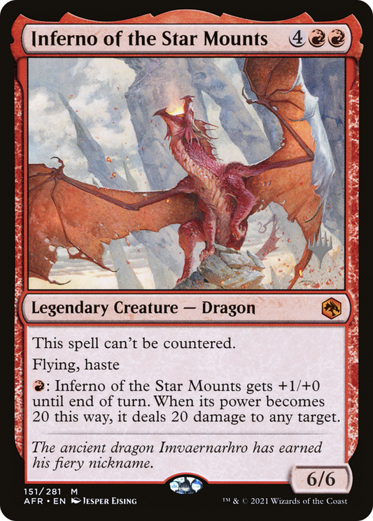 Inferno of the Star Mounts (151) (Promo Pack) - Foil