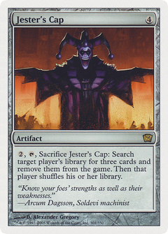 Jester's Cap (9th Edition) (Oversized) (Box Topper Promo) (O9TH)