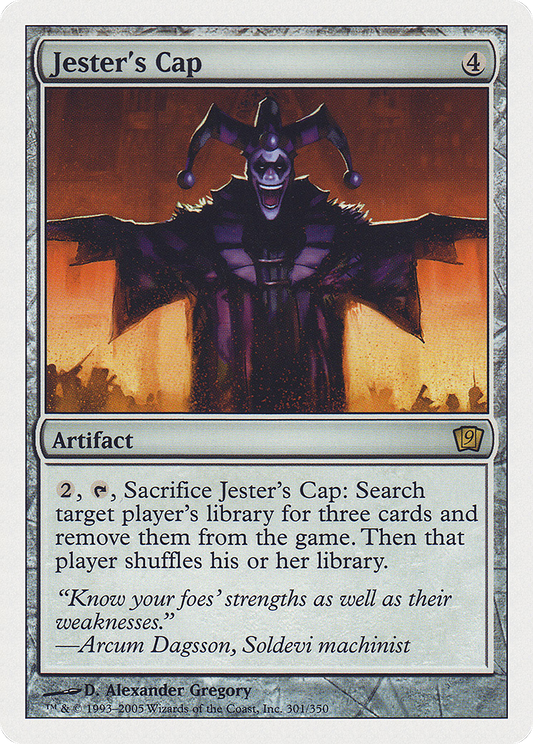 Jester's Cap (9th Edition) (Oversized) (Box Topper Promo) (O9TH)