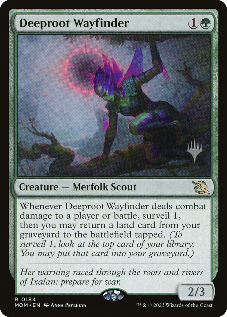 Deeproot Wayfinder (0184) (Promo Pack) - Foil