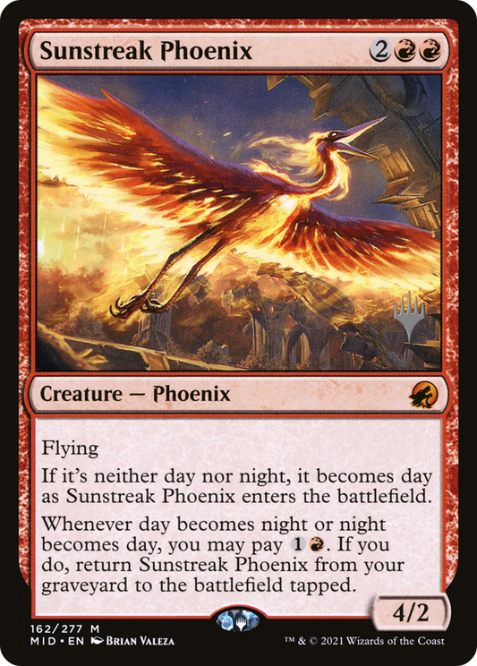 Sunstreak Phoenix (162) (Promo Pack) - Foil