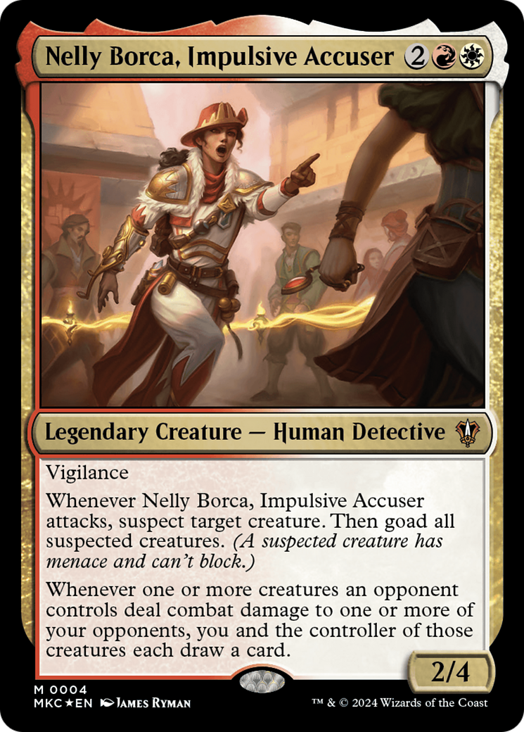 Nelly Borca, Impulsive Accuser - Foil
