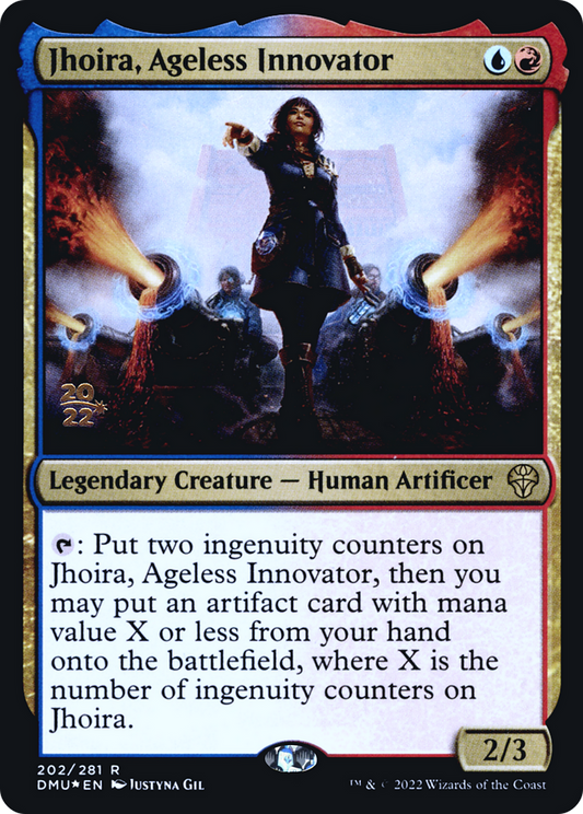Jhoira, Ageless Innovator (202) (Prerelease) - Foil