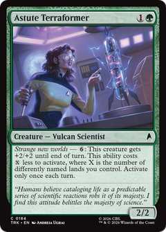 Astute Terraformer (TRK) - Foil