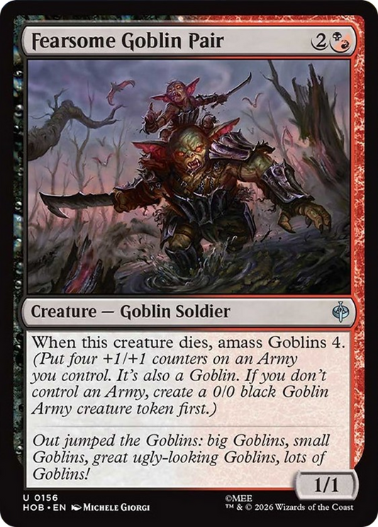 Fearsome Goblin Pair (HOB)