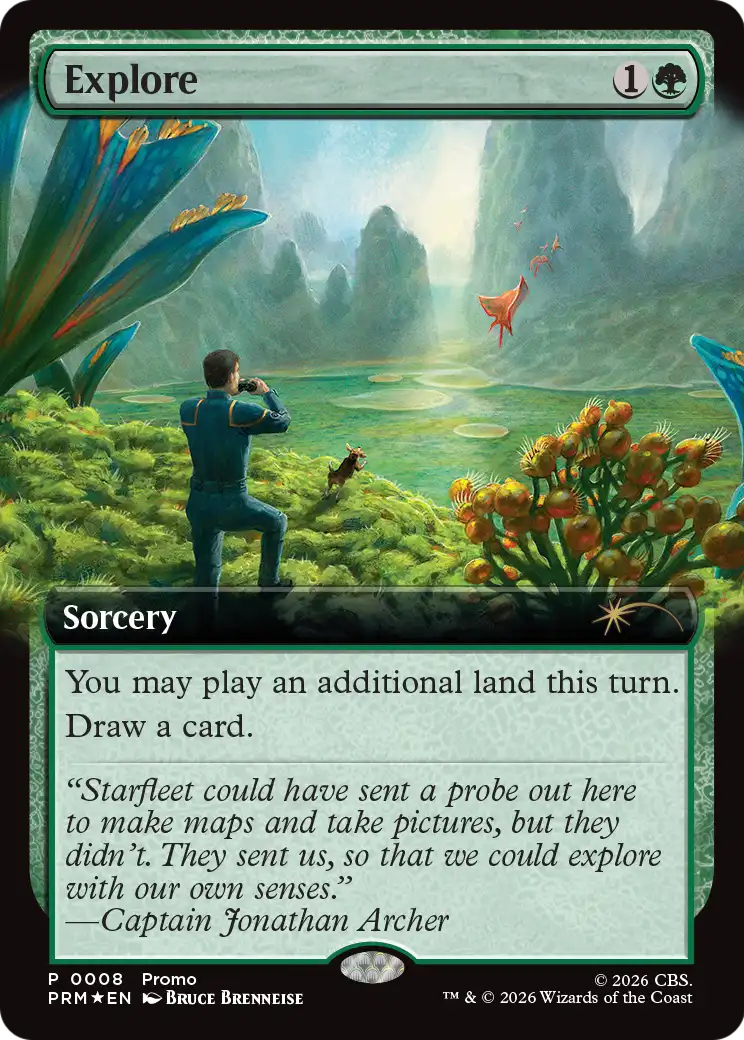 Explore (0008) (Extended Art) (PF26) - Foil
