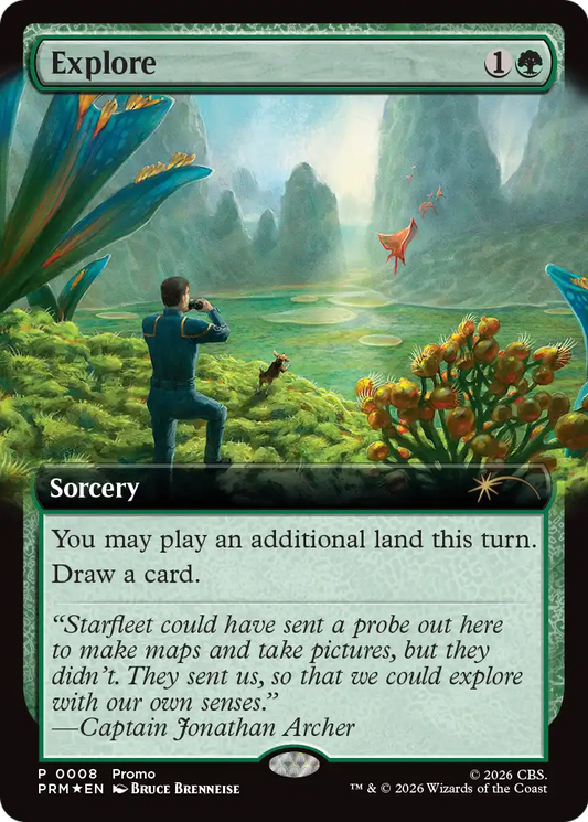Explore (0008) (Extended Art) (PF26) - Foil