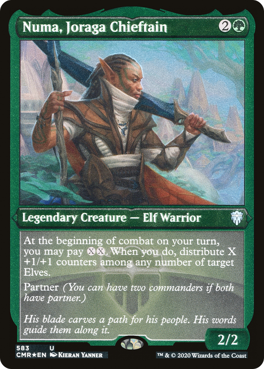 Numa, Joraga Chieftain - Foil Etched