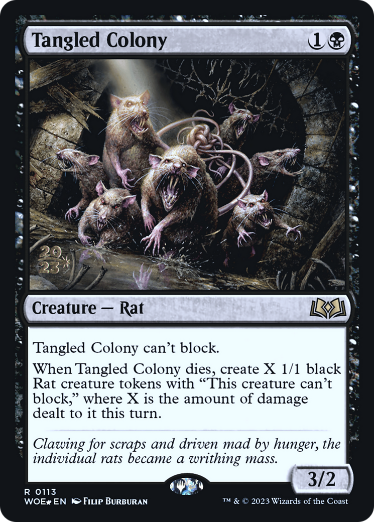 Tangled Colony (0113) (Prerelease) - Foil