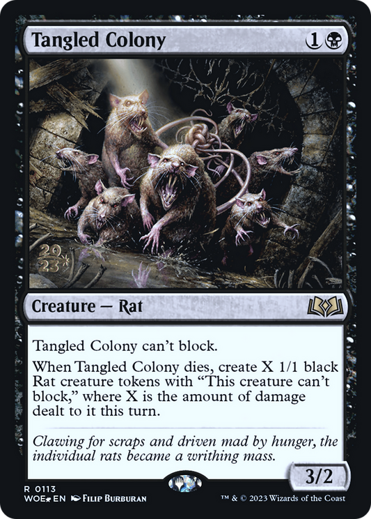 Tangled Colony (0113) (Prerelease) - Foil
