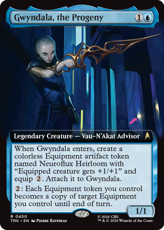 Gwyndala, the Progeny (0450) (Extended Art) (TRK) - Foil