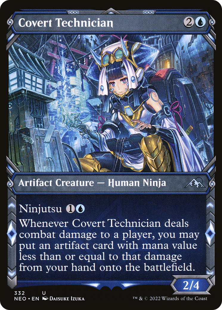 Covert Technician (332) (Showcase) - Foil