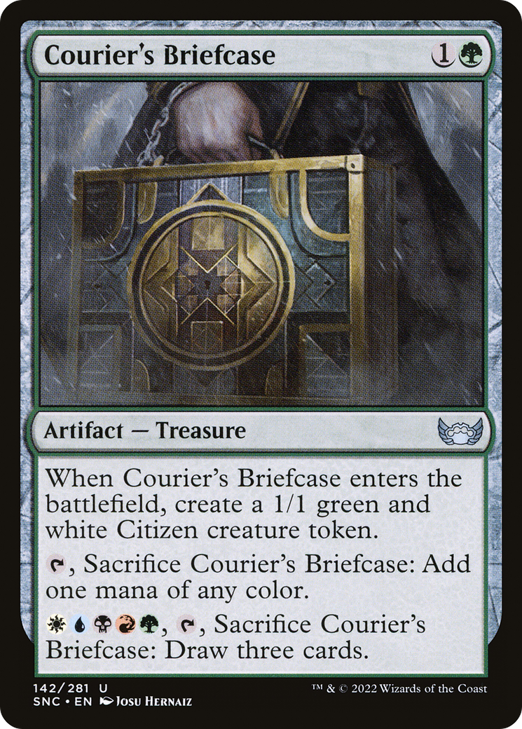 Courier's Briefcase - Foil