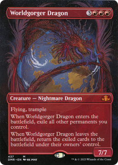 Worldgorger Dragon (437) (Borderless) - Foil