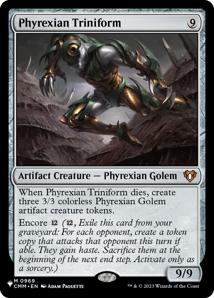Phyrexian Triniform (CMM-969) (PLST)