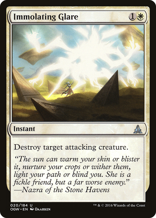 Immolating Glare - Foil