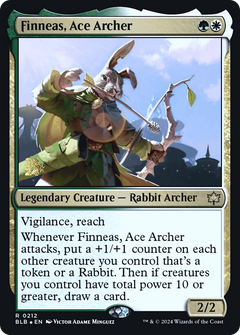 Finneas, Ace Archer (0212) (Prerelease) - Foil