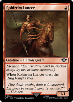 Rohirrim Lancer - Foil