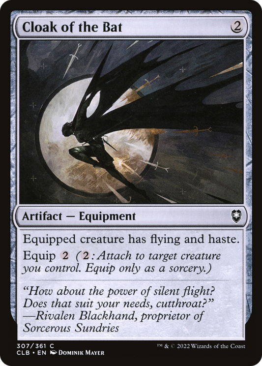 Cloak of the Bat - Foil