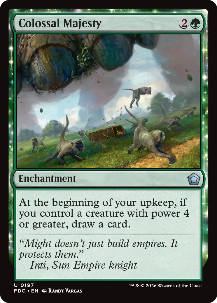 Colossal Majesty (FDC)