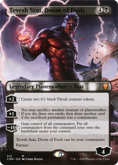 Tevesh Szat, Doom of Fools (512) (Borderless) - Foil