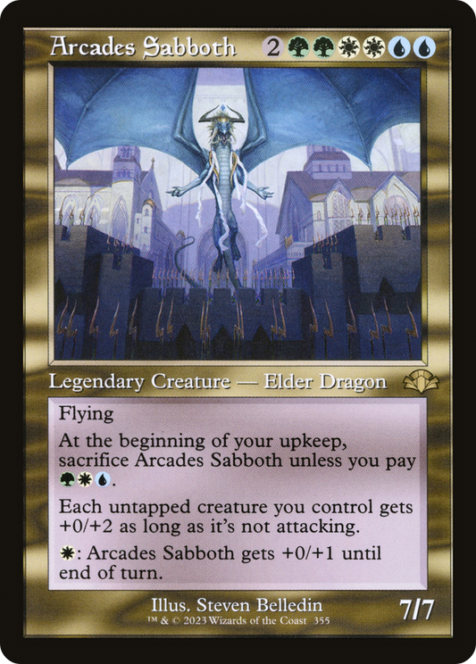 Arcades Sabboth (355) (Retro Frame) - Foil