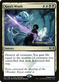 Kaya's Wrath (187) (Prerelease) - Foil