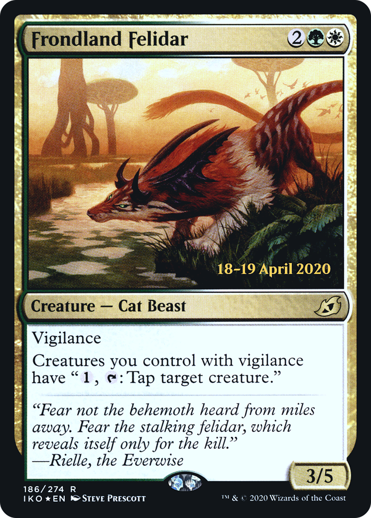 Frondland Felidar (186) (Prerelease) - Foil