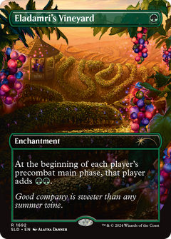 Eladamri's Vineyard (1692) (Borderless) - Rainbow Foil