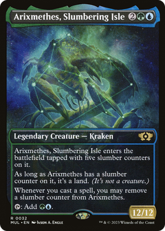 Arixmethes, Slumbering Isle (0032) (Showcase) - Foil
