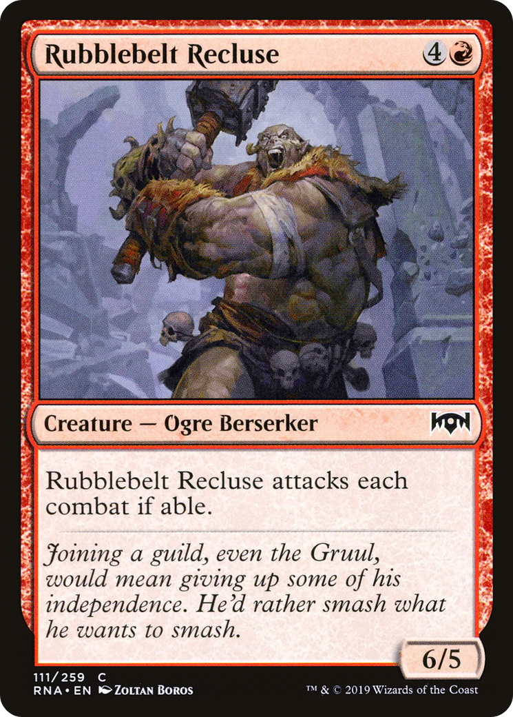 Rubblebelt Recluse - Foil