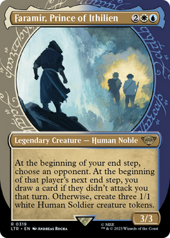 Faramir, Prince of Ithilien (0319) (Borderless) (Showcase) - Foil