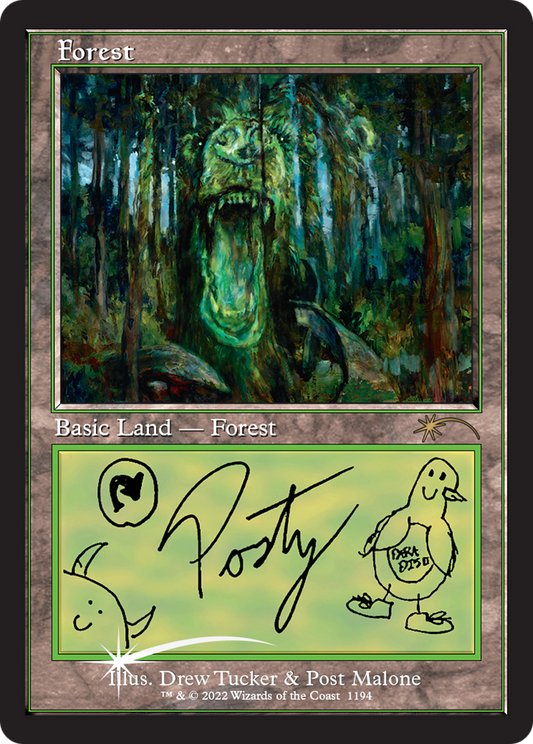 Forest (1194) (Showcase) - Foil