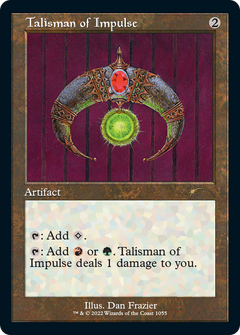 Talisman of Impulse (1055) (Retro Frame) - Foil Etched