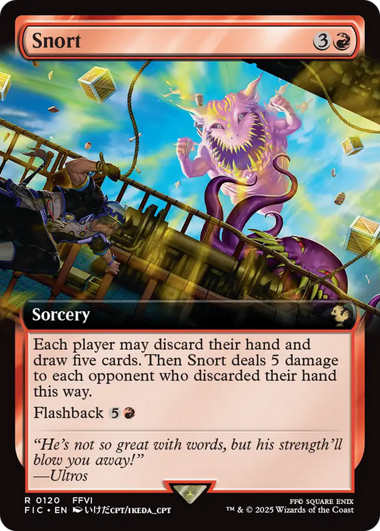 Snort (0120) (Extended Art)